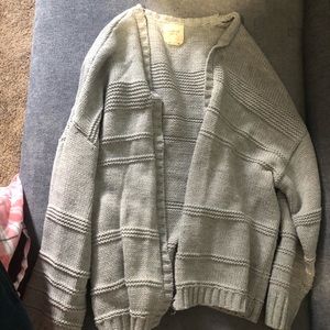 Gray Cardigan